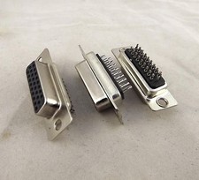 10x D-SUB DB26 26Pin Female 3 Rows Straight Socket Solder Type Adapter Connector picture