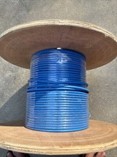 200’ BERK-TEK 24 AWG 4P Solid Blue Lanmark-6 CMP 75C Cat6 Cable Reel TIA-568.2-D picture
