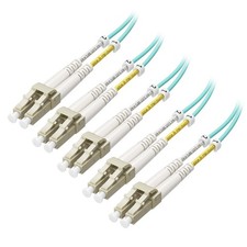 Cable Matters 5-Pack 16.4 Feet OM3 LC to LC Fiber Optic Cable picture