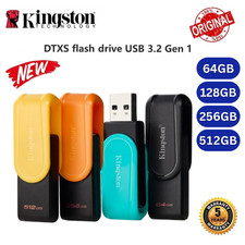 New Kingston UDisk DTXS 64GB-512GB USB 3.2 Flash Drive Memory Stick Device Lot picture