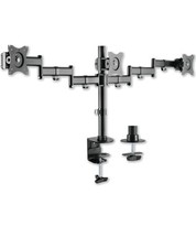 Alera ALEAEMA3B 2 pk 360° Rotation Pole-Mount Triple Arm for 27