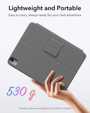 ESR Magnetic Keyboard Case Rebound Bluetooth for IPad 11” Pro/Air - Open Box picture