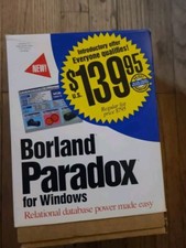 Borland Paradox for Windows 3.5