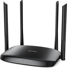 Speedefy WiFi Router, AC1200 Gigabit Dual Band IPV6 Computer Router LongRange K4 picture
