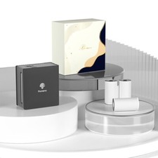 Phomeme M02 Mini Bluetooth Thermal Printer + 3 Rolls Gift Set for Birthday picture