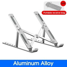 Metal Laptop Stand Adjustable Portable Desk Mount For Laptop Macbook Pro iPad picture