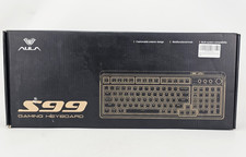 AULA S99 Key Tri Mode Creamy RGB Gaming Keyboard Backlit Numpad Knob Blue picture