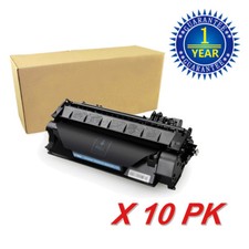 10PK CF280A 80A Black Toner Cartridge for HP LaserJet Pro 400 M401dn M425dn picture