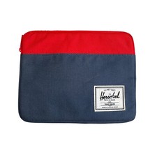 Herschel Red and Navy Blue Tablet or iPad Soft Padded Case picture