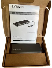 Startech USB C Multiport Adapter Travel Docking Station DKT30CSDHPD3 Open Box picture