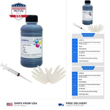 Aomya Universal Ink Refill Kit Black 250ML for All Refillable Cartridges picture