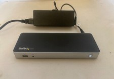 StarTech Dock DK30CHDDPPD Dual Monitor USB C Dock Dual 4K DP/HDMI w/ AC Power picture