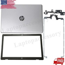 New 926482-001 For HP 17-BS 17-AK 17G-BR Top LCD Back Cover+ Bezel Hinges Silver picture
