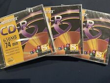 (lot Of 3) Memorex CD-R Recordable 74 Min 650 MB Professional Compact Discs picture
