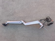 LOCTEK D7L HEAVY DUTY GAS SPRING SINGLE MONITOR ARM DESK MOUNT 10-34IN 33LB USED picture
