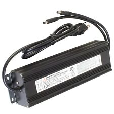 LED Light power supply UL listed 12v 150W IP67 12.5Amps + AC PLUG & 2 DC Plug picture