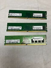 HP 24GB (Pack of 3x8GB) 1Rx8 DDR4 2666MHZ RAM KINGSTON 933276-001 picture