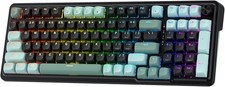 Gaming Keyboard 98 Keys Magnetic Switch Rapid Trigger Wired Dark Jade picture