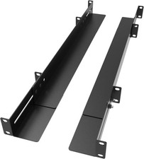 1U 19 Inch Server Rack Rails 15-24 Inch Adjustable Depth Universal 4 Post Rack M picture