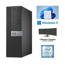 Dell OptiPlex 5050 SFF Desktop Computer Core i5 16GB Ram 240GB SSD Windows 11 picture