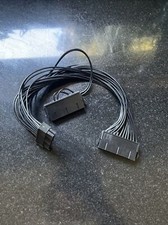 Power Supply Splitter Dual PSU Cable Adapter 24 Pin 20+4 Pin ATX Motherboard picture
