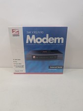 External 56k V.92/V.90 Zoom Fax Modem Model 3048 - Brand New Factory Sealed picture