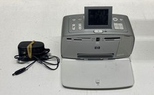 HP Photosmart 385 Compact Photo Printer 4x6 LCD Tested Power On Sold As-Is picture