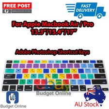 Adobe Photoshop Keyboard Cover With Issue for Apple MacBook Pro Air 13.3