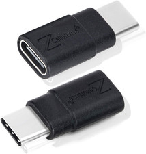 USB C Extender Adapter 2 Pack Low Profile Cable Extension Type C Thunderbolt picture