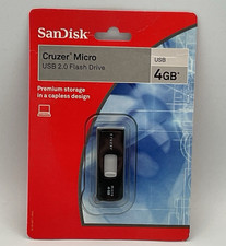SanDisk Cruzer 4GB USB 2.0 Flash Drive Retractable NEW SEALED Fast  picture