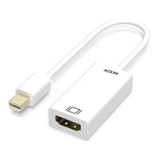LOT 1-100 For Mini DP to HDMI Adapter Cable Thunderbolt Display Port New White picture