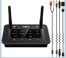 1Mii B03 Pro Bluetooth 5.3 Transmitter Receiver AptX HD LL Optical RCA AUX picture