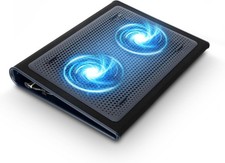 Targus 17 Inch Dual Fan Lap Chill Mat - Soft Neoprene Laptop Cooling Pad For picture