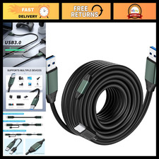 50Ft USB 3.0 Male to Male Cable - Fast Data Transfer for Hard Drives, Laptops, D picture