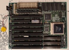 ECS UC4914-G Socket 3 Motherboard with Intel Overdrive 486DX2 66MHz Cpu 64KB Ram picture