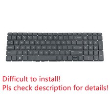 Original US Black Non-Backlit Keyboard for HP 15-dy1071wm picture