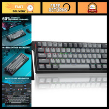 60% Mechanical Gaming Keyboard Wired, Hot Swappable Magnetic Switch, RGB, 8000Hz picture