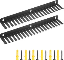 19 Cable Slot Cable Hanger and Organizer, 2 Pcs Wall Mounted Cable picture
