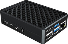 Case for Raspberry Pi 4 Aluminum Case, Passive Cooling Metal Case picture