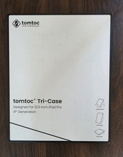 tomtoc Smart Folio Vertical Case for 12.9-inch iPad Pro 12.9-inch, Black  picture