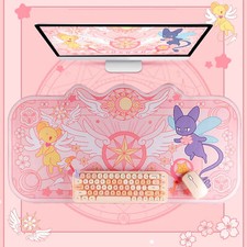Card Captor Sakura Cos Mouse Pad Cute Pink PC Desk Mat Anime Table Pad Girl Gift picture