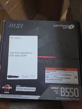 MSI PRO B550M-VC WiFi ProSeries Motherboard (AMD AM4, DDR4, M.2, Wi-Fi, mATX) picture