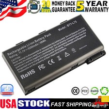 6 Cells Battery BTY-L74 BTY-L75 for MSI A5000 A6000 A6200 A7200 957-173XXP-101 picture