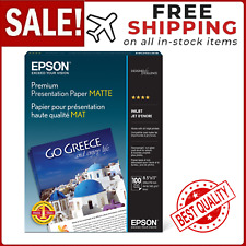 Epson Premium Presentation Paper MATTE (8.5x11 Inches, Double-sided, 50 Sheets) picture