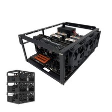 E02 Stackable Open Test Bench DIY AI PC chassis Fits ATX E-ATX X79 X99 Mobo picture