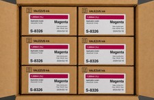 Genuine RISO VALEZUS S-8326 Magenta Ink 1000mL OEM Case of 6 T2100 picture