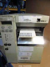 Zebra 105SL 10500-200E-0070 DT/TT LAN + SERIAL Thermal Label Printer PRINTS LINES picture