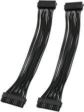ATX Extension Cable 2PCS 12.6 inches / 32 cm ATX Motherboard 24 Pin Male to 24 P picture