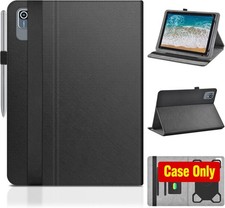 Case for 10.1 Inch Tablet, Black PU Leather with Rear Camera Opening picture