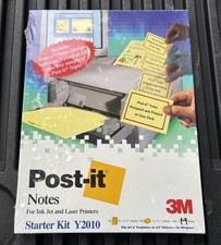 3M Post-it Notes Starter Kit Y2010 For Printers Printable Sealed picture